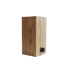 Caixa de madeira para Bag-in-Box
