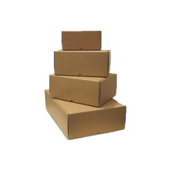 Buzón de cartón corrugado Kraft
